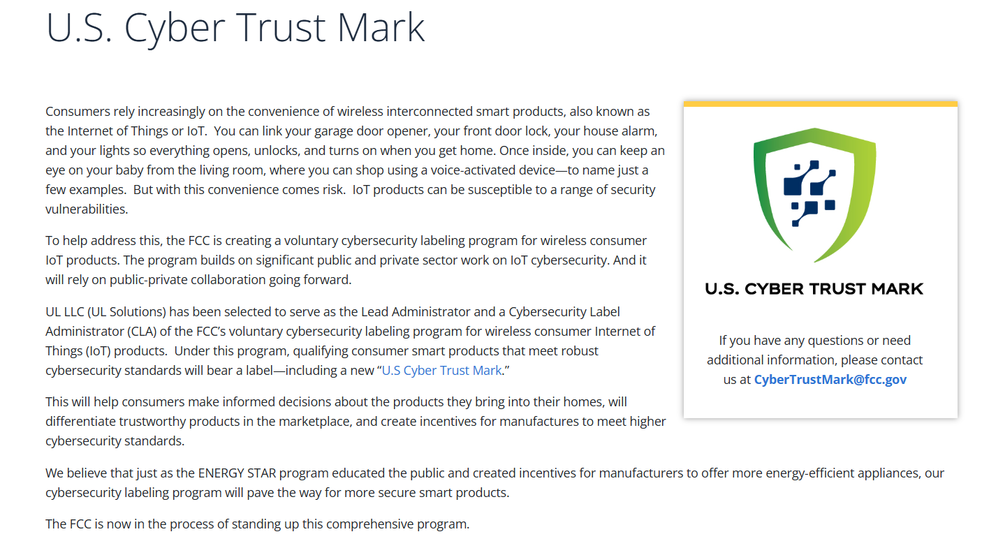 全球物联网安全标签计划浪潮兴起，中国出海企业的挑战与机遇